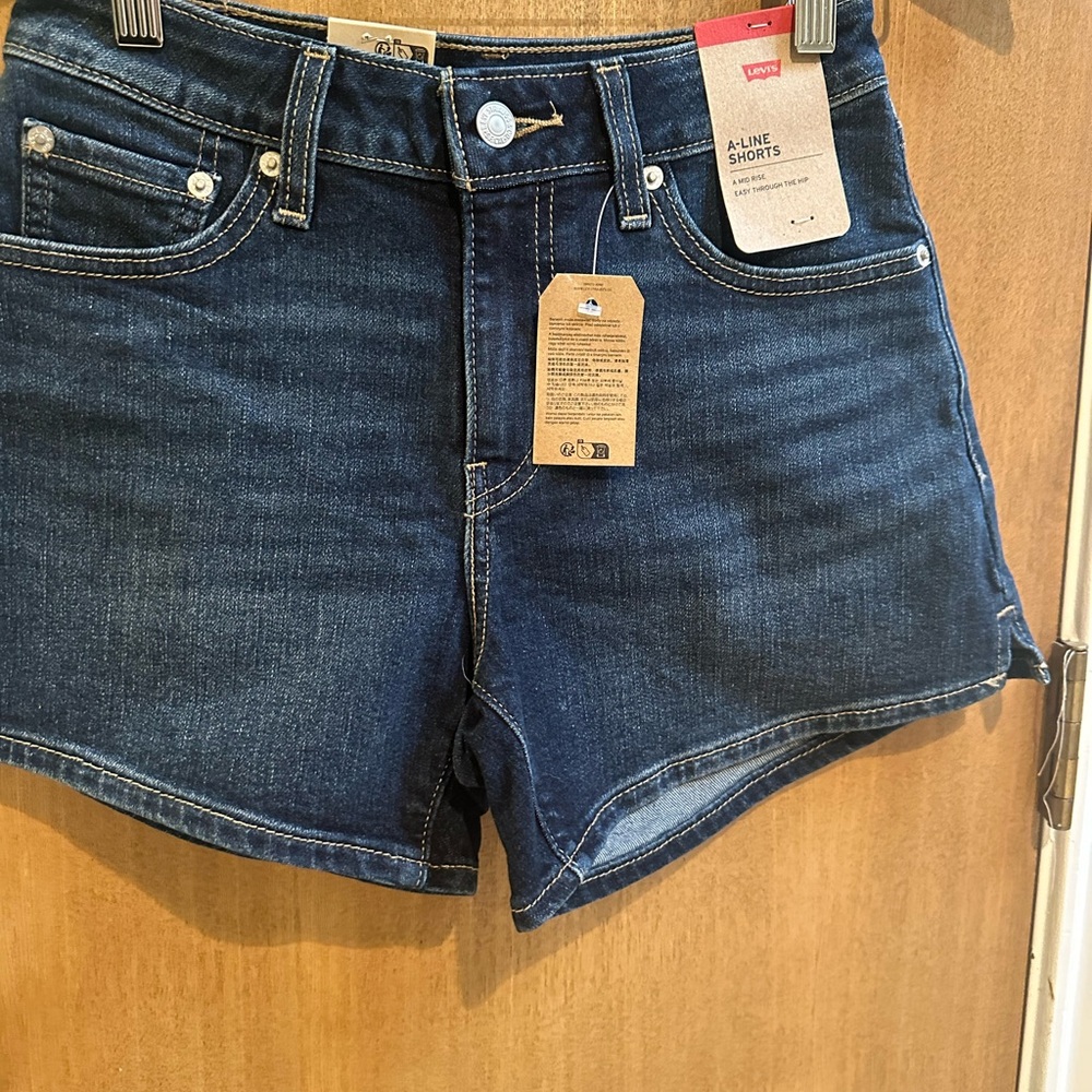 Levi's Blue Denim Shorts